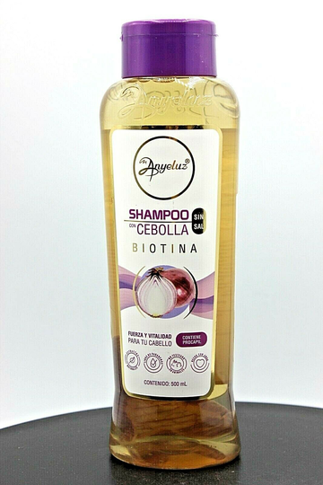 Anyeluz Shampoo Cebolla Biotina, 500ml