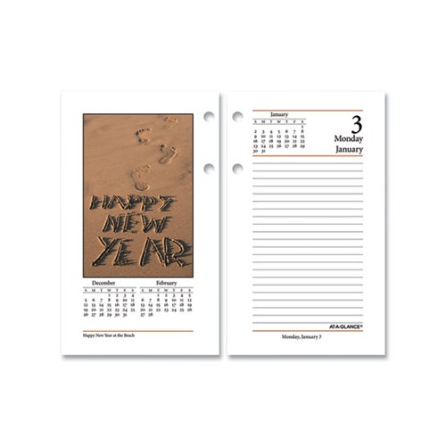 Photographic Desk Calendar Refill