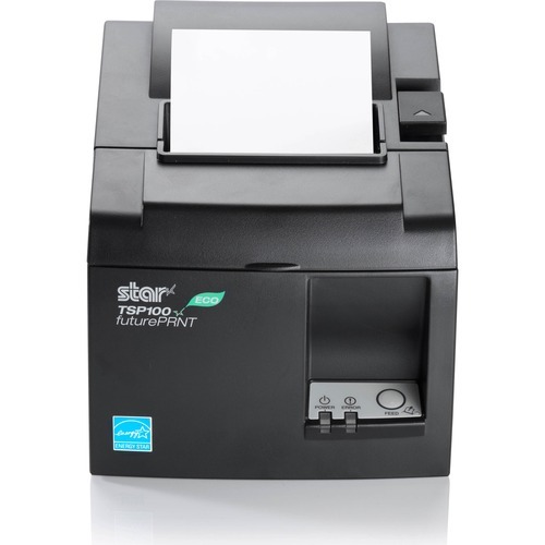 Star Micronics futurePRNT TSP143IIILAN WT US Direct Thermal Printer - Monochrome - Desktop - Receipt Print