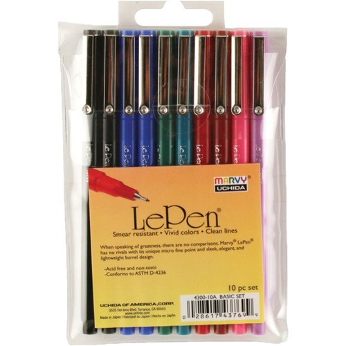 Marvy LePen Fineliner Pen Set