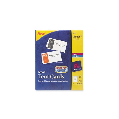 Avery® Inkjet, Laser Tent Card