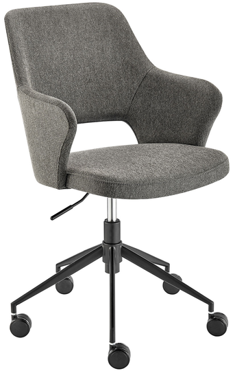 Euro Style Darcie Charcoal Office Chair