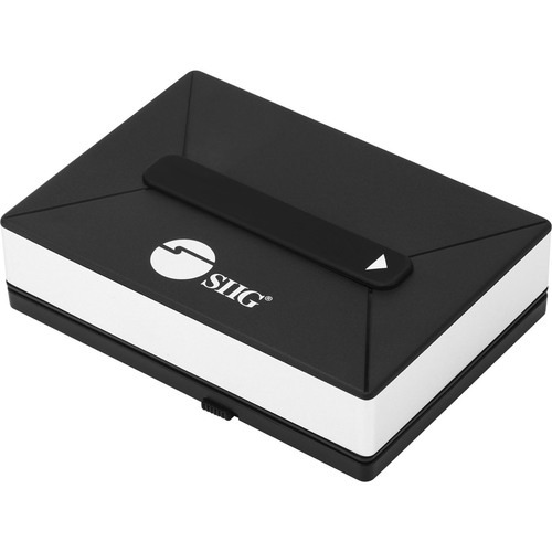 SIIG Drive Dock Serial ATA/600 - USB 3.0 Host Interface - UASP Support External - Black