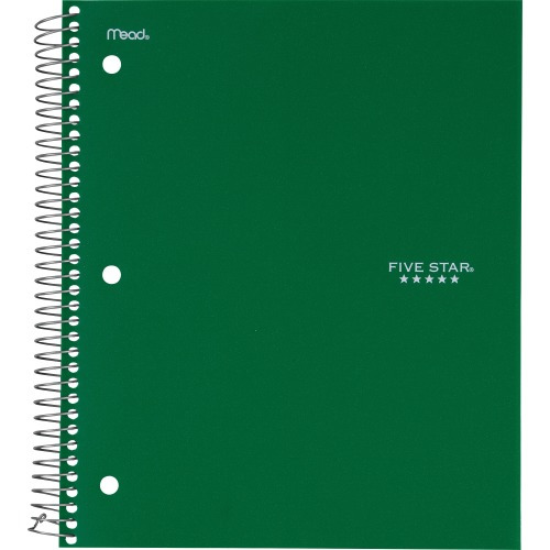 Five Star Wirebound College Rule 5 - subject Notebook - Letter