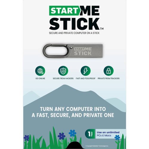 FixMeStick - StartMeStick (Unlimited PC/Mac) (1-Year Subscription) - Windows, Mac OS