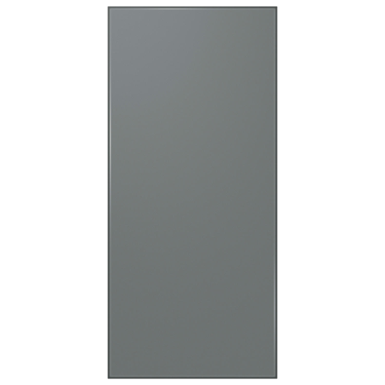 SAMSUNG BESPOKE 4-Door Flex™ Refrigerator Panel in Grey Glass (matte) - Top Panel