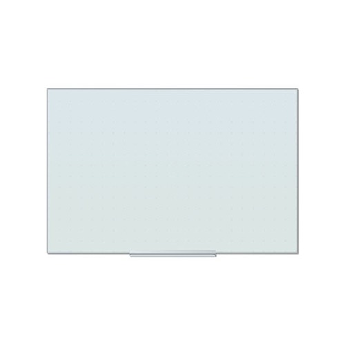 Floating Glass Ghost Grid Dry Erase Board