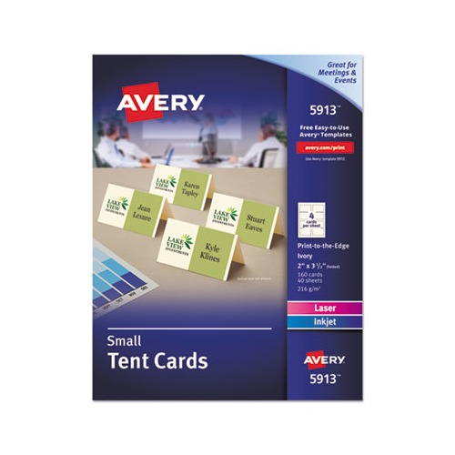 Small Tent Card