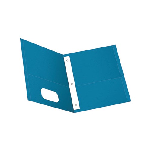 Twin-Pocket Folders with 3 Fasteners