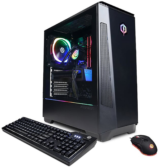 CyberPowerPC Gamer Supreme Liquid Cool Black Gaming Desktop AMD Ryzen 7 5800X 32GB RAM 3TB HDD + 1TB SSD, NVIDIA GeForce RTX 3080