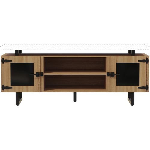 Safco Mirella Glass Doors Wall Cabinet Base