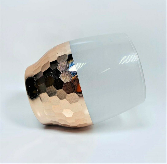 Laurel Tumbler, Rose Gold by Baltic Linen 4" x 3"