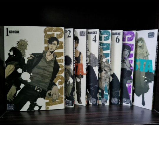 Gangsta Kohske Volume 1-8 English Manga Comic Full Set Express Shipping