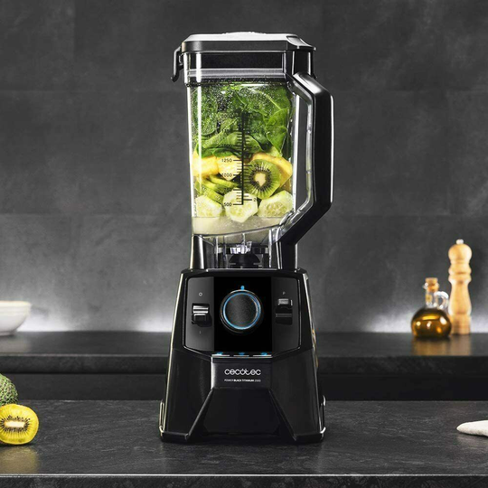 Cecotec Blender Of Beaker Titanium 2000 Pro 2000 W 8 Sheets 3 Programmes Plastic