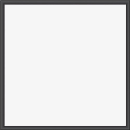U Brands Magnetic Dry Erase Board, 35 x 35 Inches, Black Wood Frame (2892U00-01)
