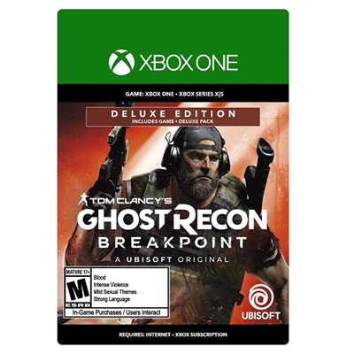 Download Xbox Tom Clancys Ghost Recon Breakpoint Deluxe Edition Xbox One Digital Code