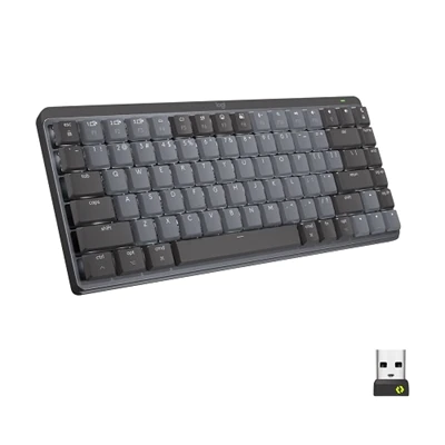 Logitech MX Mechanical Mini Wireless Illuminated Tactile Quiet - Graphite