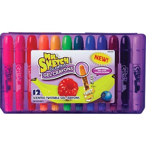 Mr. Sketch 12-ct Scented Gel Crayons