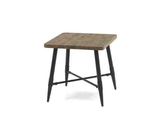 Testa Tobacco Brown Square End Table