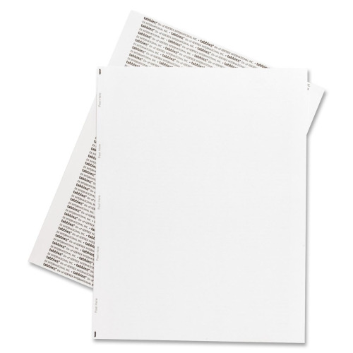 Tabbies Transcription Label Printer Sheets