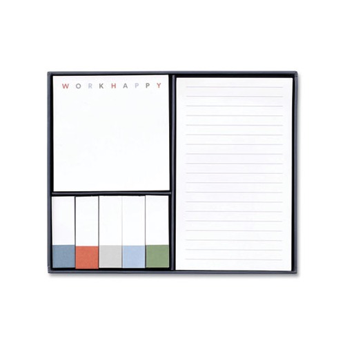 Work Happy Sticky Note Set