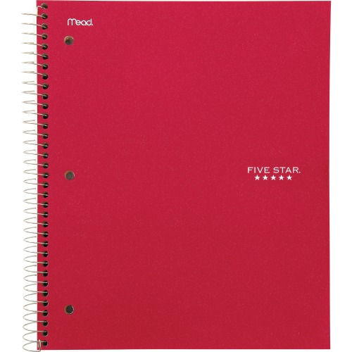 Five Star College Ruled 3 - subject Notebook - Letter