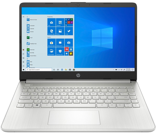 HP Natural Silver 14" Touchscreen Notebook AMD Ryzen 3 3250U 8GB RAM 256GB SSD, AMD Radeon Graphics