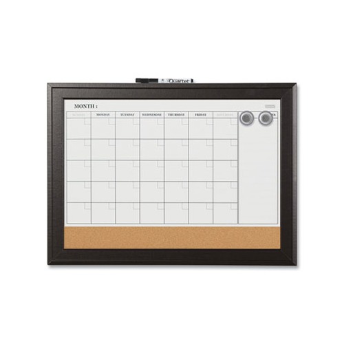 Home Decor Magnetic Combo Dry Erase with Cork Board on Bottom