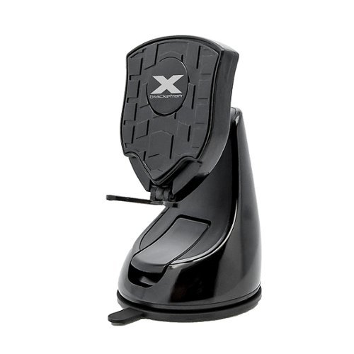 Bracketron - HD Phone Dock Portable Dash & Window Magnet Mount - Black