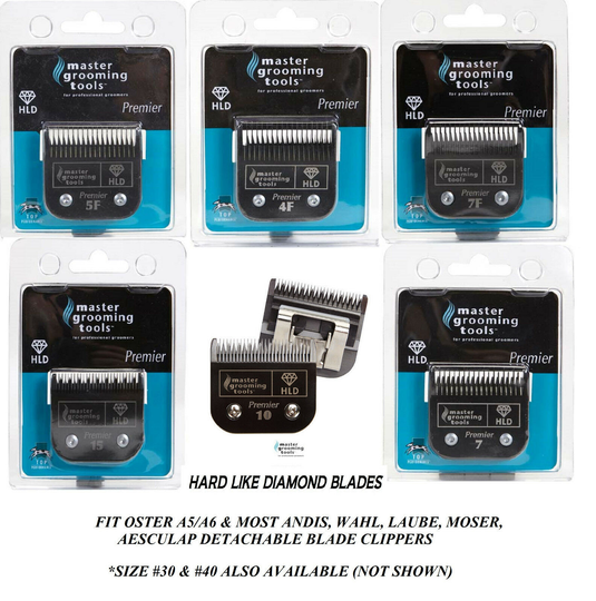PET GROOMING HLD(HardLike Diamond)Blade Fit Andis AGC,Oster A5,Wahl KM Clippers
