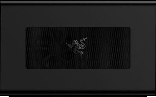 Razer - Core X Thunderbolt 3 External GPU Graphics Enclosure - MacOS and Windows 10 Compatible - Black