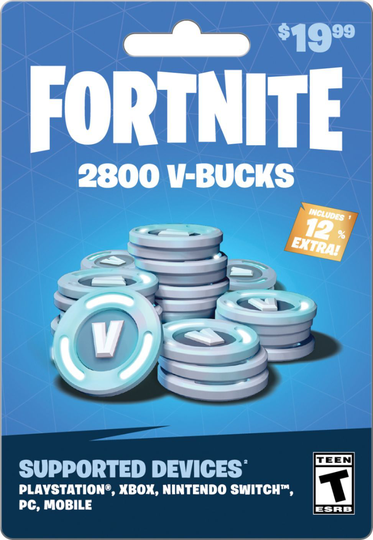 V-Bucks 19.99 Card