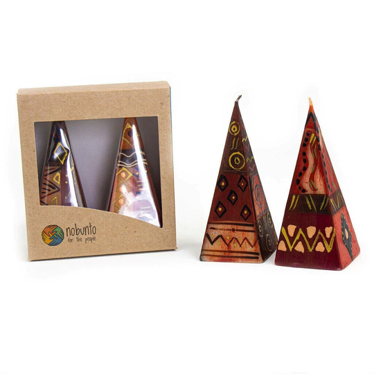 Bongazi Candles Pyramid Gift Global Gift Decoration