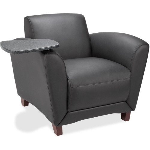 Lorell Reception Seating Chair with Tablet
