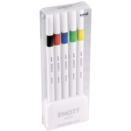 uni-ball EMOTT Fineliner Marker Pens