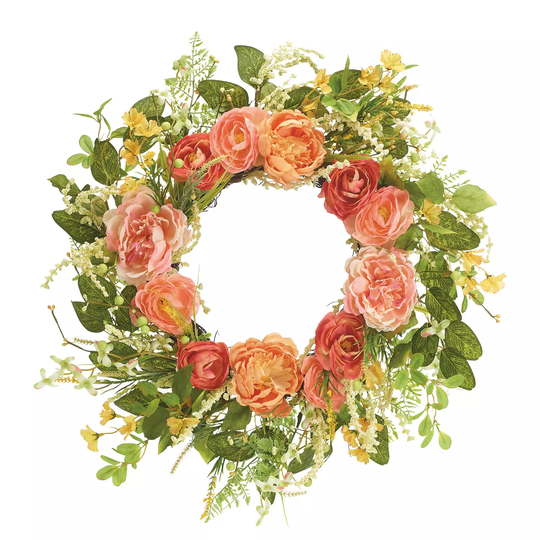 burton+BURTON Peach Wreath