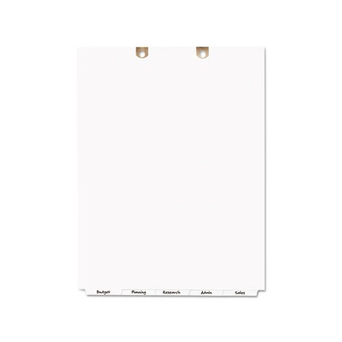 Write and Erase Tab Dividers for Classification Folders