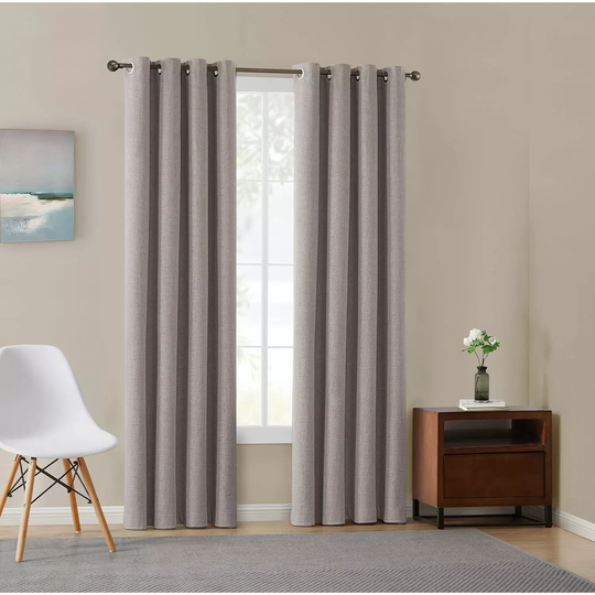 Total Blackout Window Panel Pairs-Mocha 52x95