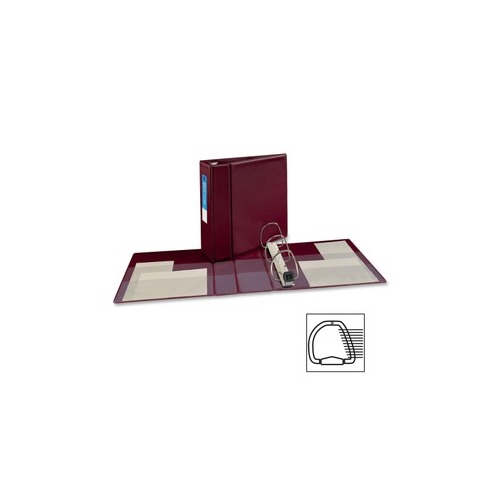 Avery® 4" Heavy Duty Binder, One-Touch EZD Ring, Maroon, 780 Sheets