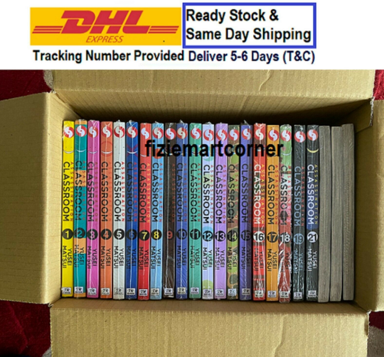 ASSASSINATION CLASSROOM Yusei Matsui Manga Volume 1-21 English Comic FS