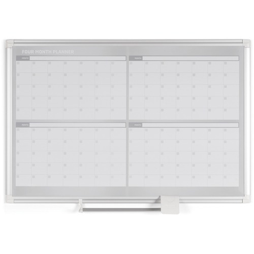 MasterVision Magnetic Gold Ultra 4 Month Planner