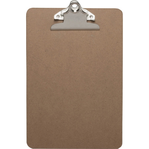 Business Source Standard Metal Clip Clipboard