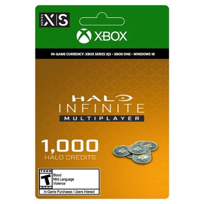 Download Xbox Halo Infinite 1000 Halo Credits Xbox One Digital Code
