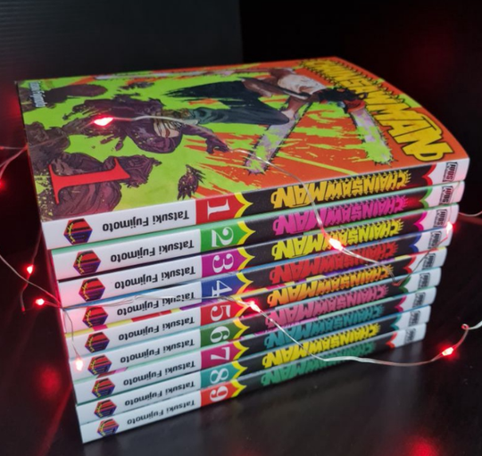 Chainsaw Man Manga Volume 1-10 English Version Comic DHL Express