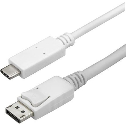 StarTech.com 3 ft / 1m USB C to DisplayPort Cable - USB C to DP Cable - 4K 60Hz - White