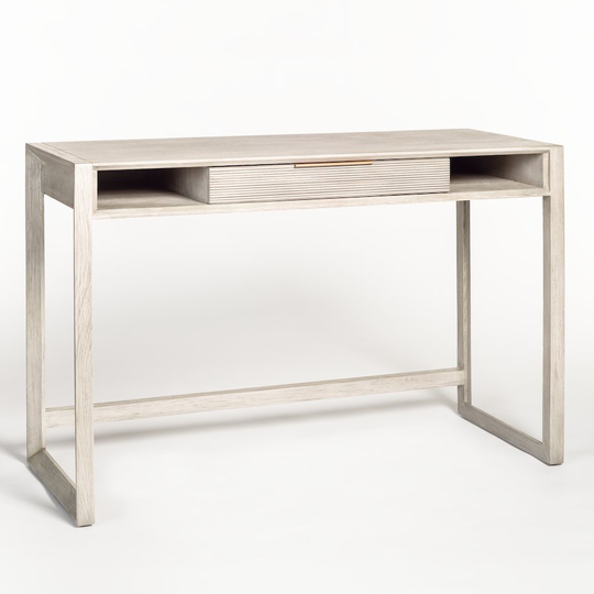 Riley Brushed Smoke Beechwood Desk
