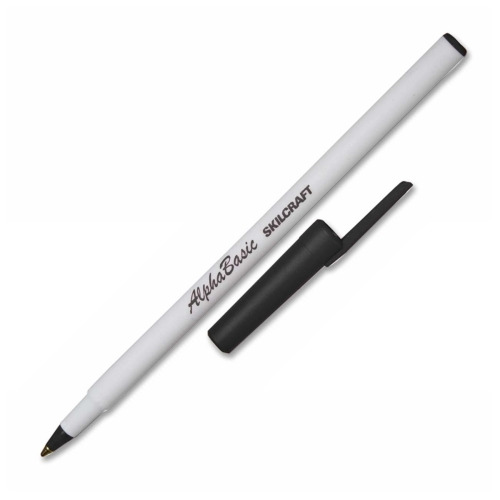 SKILCRAFT Alpha Basic Round Barrel Stick Pen