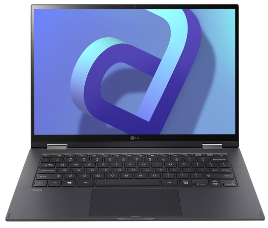 LG gram 14" Obsidian Black 2-In-1 Laptop Intel i7-1260P 16GB RAM 1TB SSD, Intel Xe Graphics