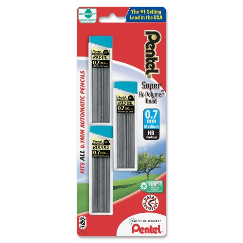 Pentel Super Hi-Polymer HB Lead Refill