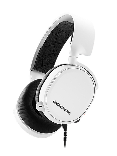 SteelSeries Arctis 3 White Wired Gaming Headset